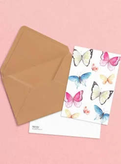 Fritsy Postkaart Vlinders