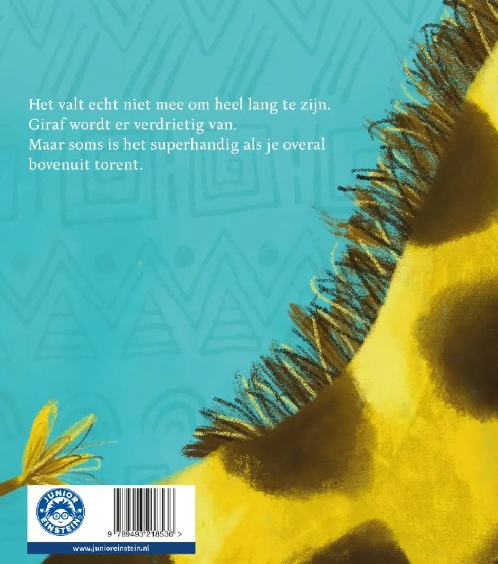 Giraf wil niet langer zijn