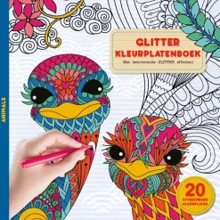 Glitter Kleurplaten Boek Animals