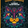 Glitterkleurboek  Ultimate Black Edition - Night hunters