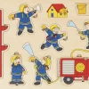 Goki Puzzel Brandweer Staand Hout