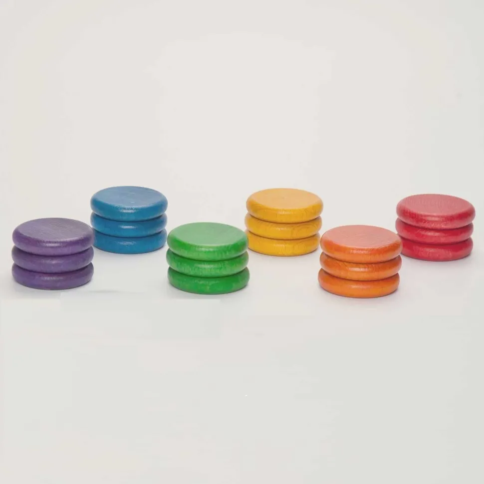 Grapat Coins Houten Munten 18-delig 15-117