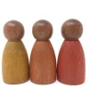 Grapat Houten Poppetjes Dark Warm Nins 18-188B