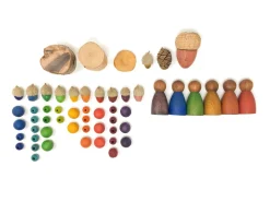 Grapat Houten Poppetjes Dark Warm Nins 18-188B