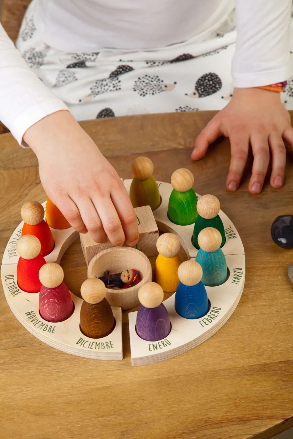 Grapat Jaarkalender Hout 17-167