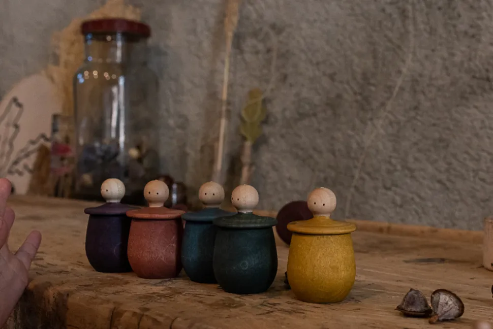 Grapat Little Things Green Houten Opbergdoosje 21-226