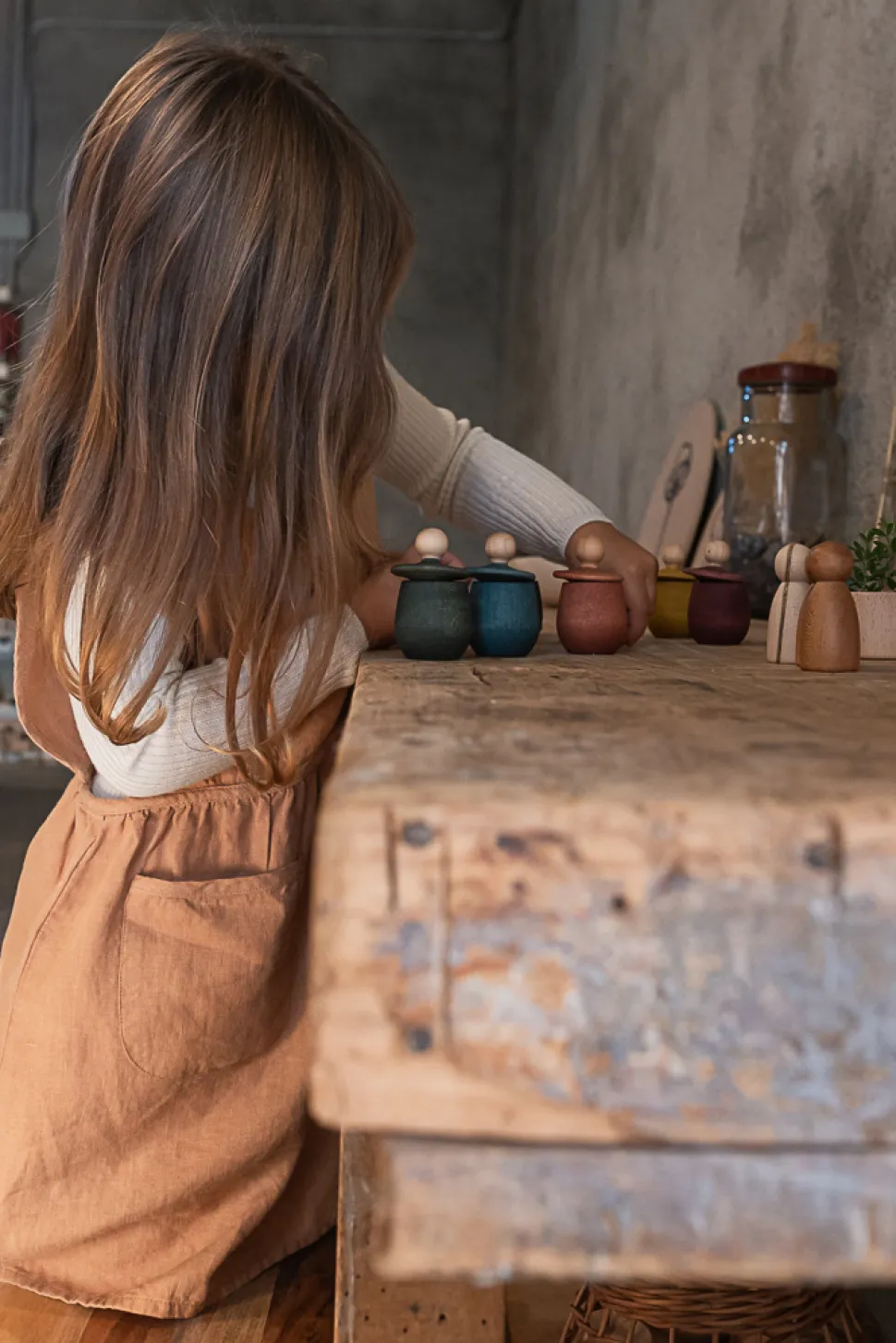 Grapat Little Things Green Houten Opbergdoosje 21-226