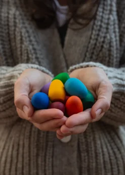 Grapat Mandala Regenboog Eitjes Houten Speelset 21-223