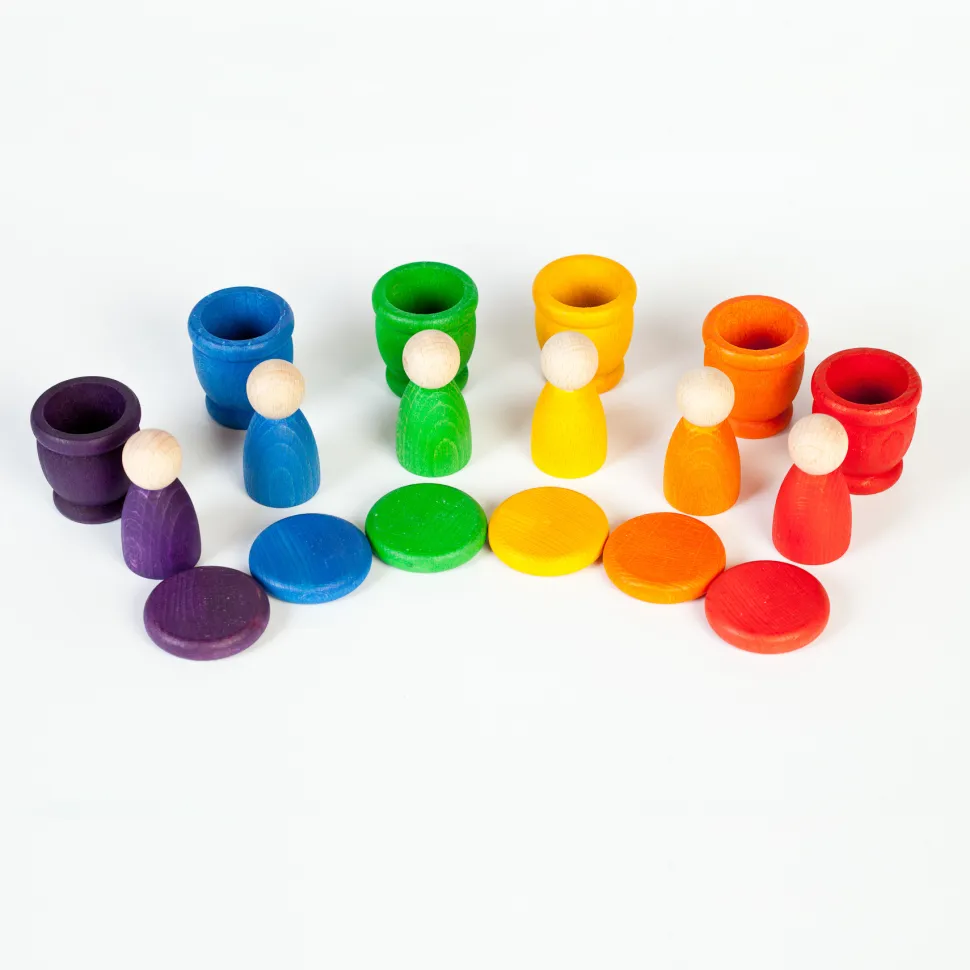 Grapat Nins Bakjes en Munten 18-delig 15-101