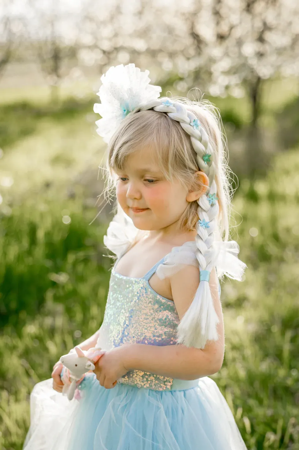 Great Pretenders Ice Queen Haarband met Vlecht