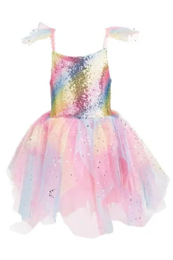 Great Pretenders Regenboog Fee Jurk size US 5-6