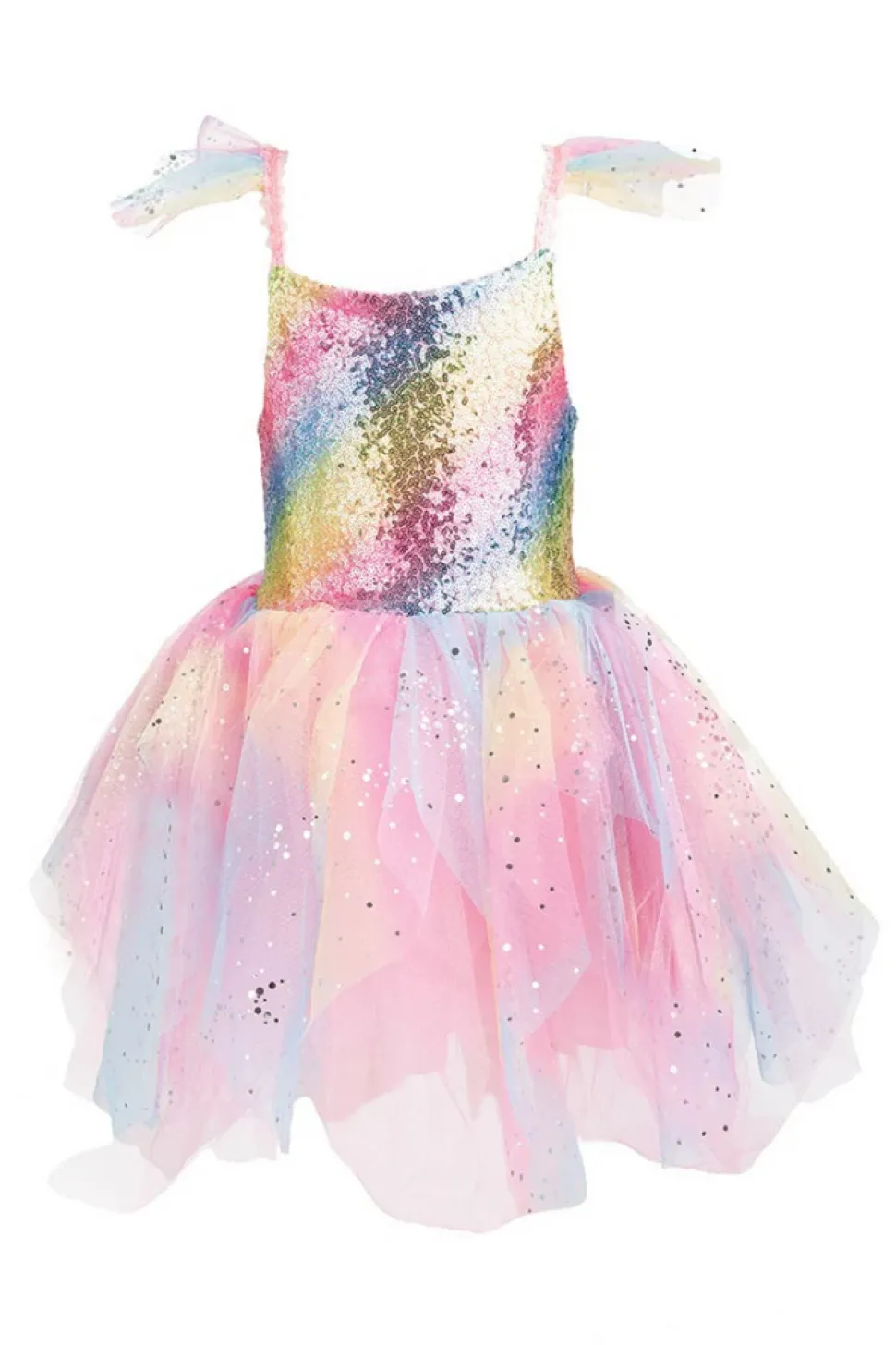 Great Pretenders Regenboog Fee Jurk size US 5-6