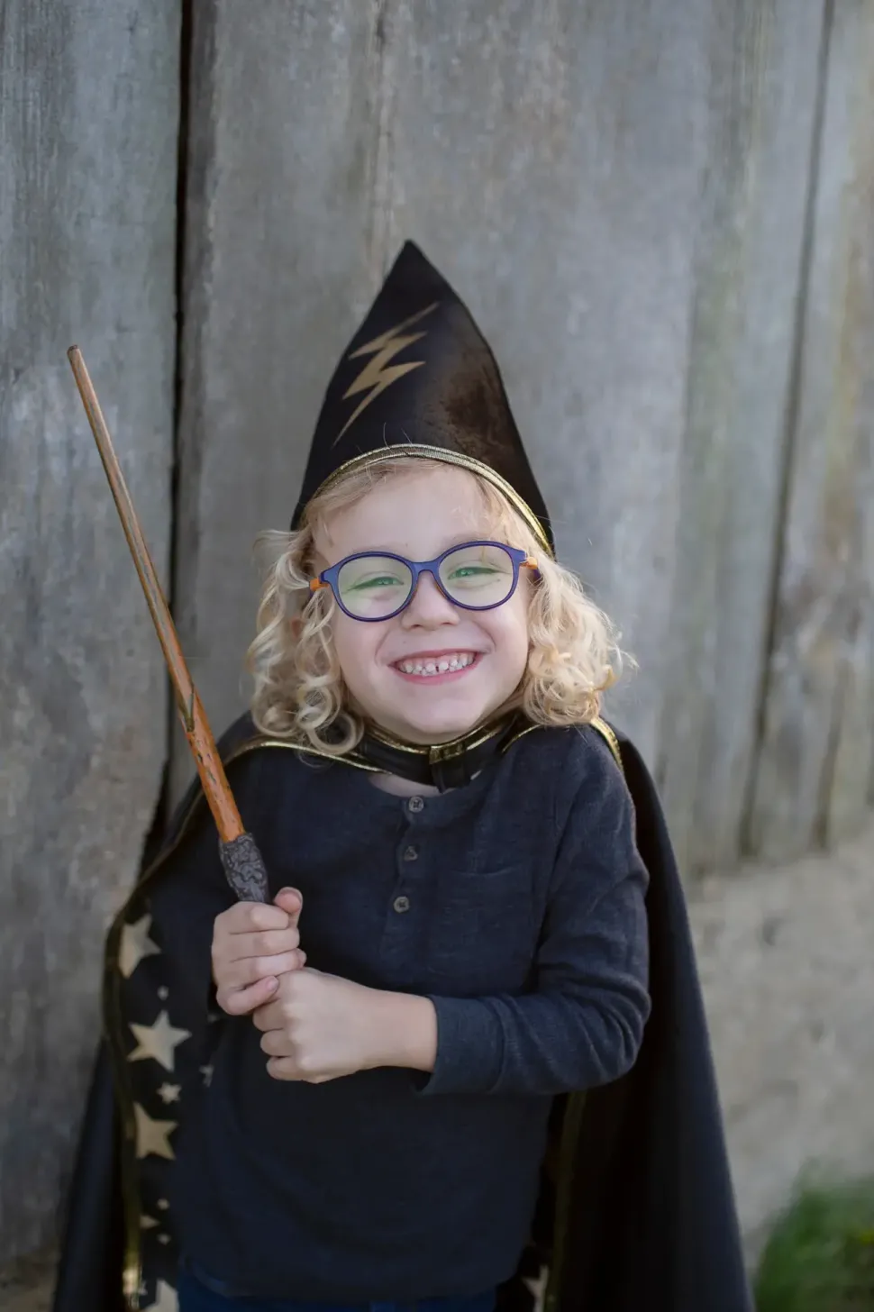 Great Pretenders Rev Wizard Cape and Hat Size 4-6