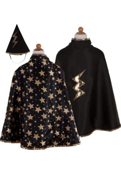 Great Pretenders Rev Wizard Cape and Hat Size 4-6