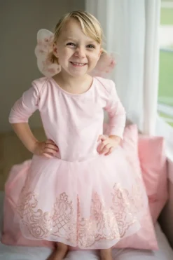 Great Pretenders Rose Goud Tutu en Vleugels Size 4-6