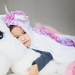 Great Pretenders White Unicorn Cape 12-18M