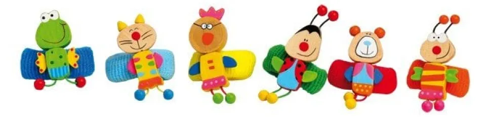 Haarelastiek Dieren 12-delig