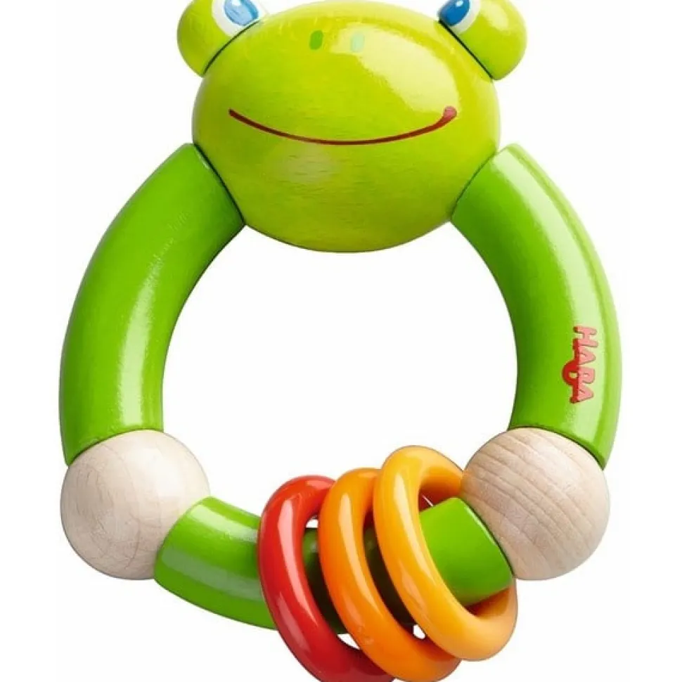 Haba Grijpfiguur Kikker Croaking Frog