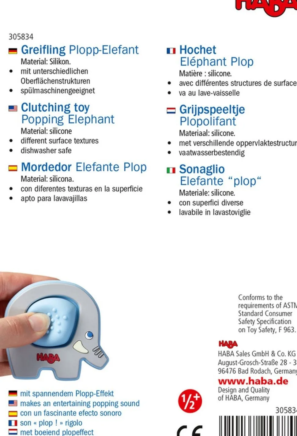 Haba Grijpspeeltje Plopolifant