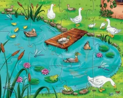 Haba Puzzels Boerderijdieren set 3-pcs
