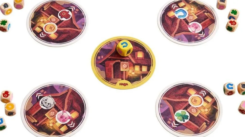 Haba Spel Links, rechts, dobbel weg! (Nederlands)