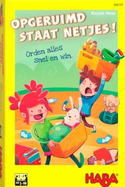 Haba Spel Opgeruimd staat netjes! (Nederlands)