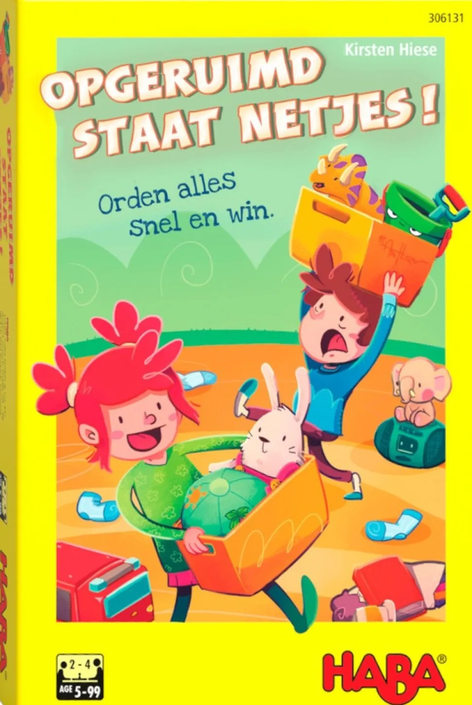 Haba Spel Opgeruimd staat netjes! (Nederlands)