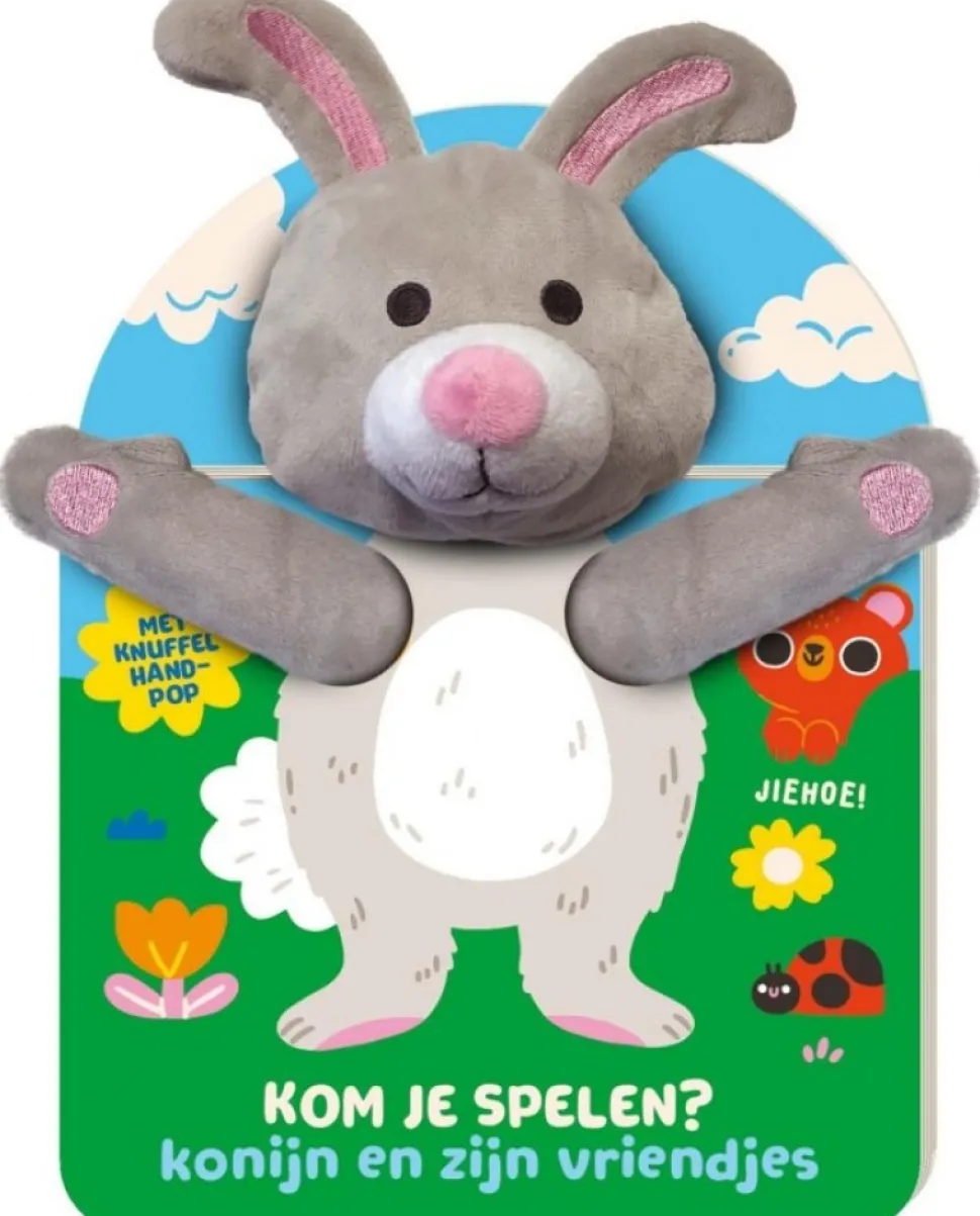 Handpopboek - kom je spelen?