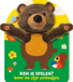 Handpopboek Kom Je Spelen? Beer