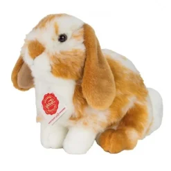 Hermann Teddy Knuffel Haas Zittend Lichtbruin