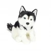 Hermann Teddy Knuffel Hond Husky Zittend 30cm