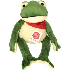 Hermann Teddy Knuffel Kikker Bungelend 28 cm