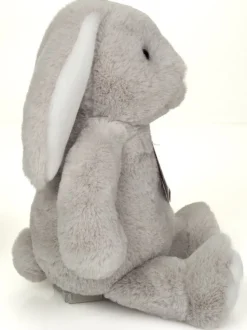 Hermann Teddy Knuffel Konijn Abby Grijs 32 cm