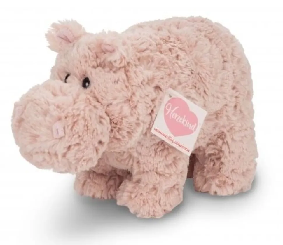 Hermann Teddy Knuffel Nijlpaard Mr. Muffin