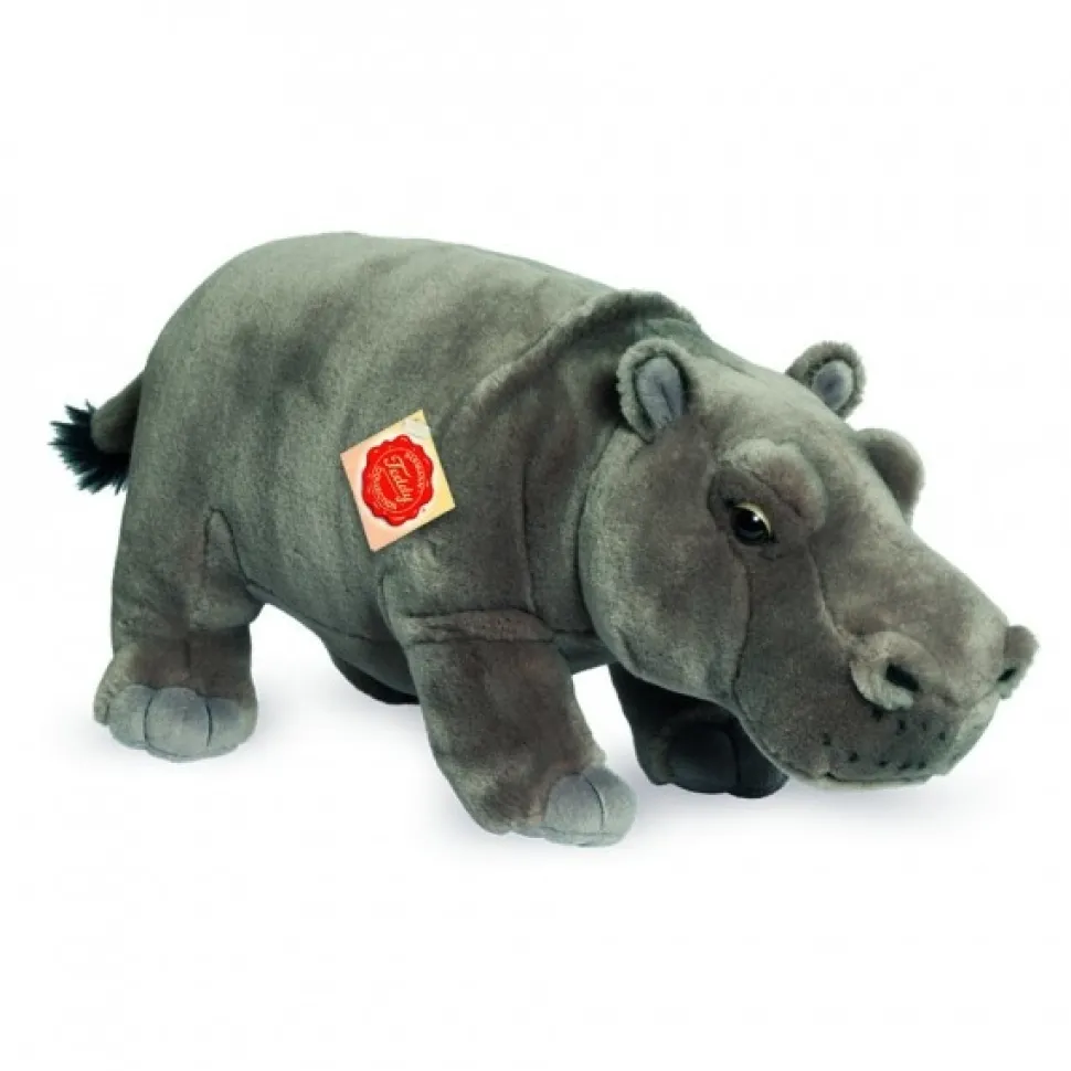 Hermann Teddy Knuffel Nijlpaard Staand 32 cm