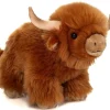 Hermann Teddy Knuffel Schotse Hooglander 28 cm