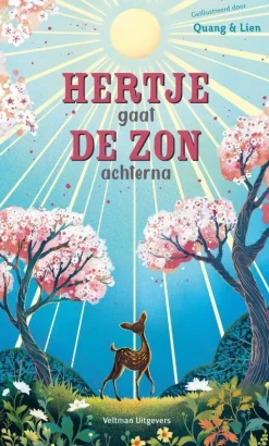 Hertje gaat de zon achterna