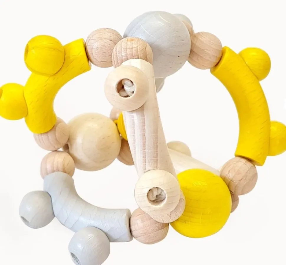 Hess Grijpfiguur Rammelaar Kogels Geel