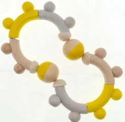 Hess Grijpfiguur Rammelaar Acht Natuurlijk Geel