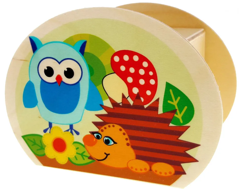 Hess Spaarpot Bosdieren Hout