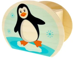 Hess Spaarpot Pinguïn Hout