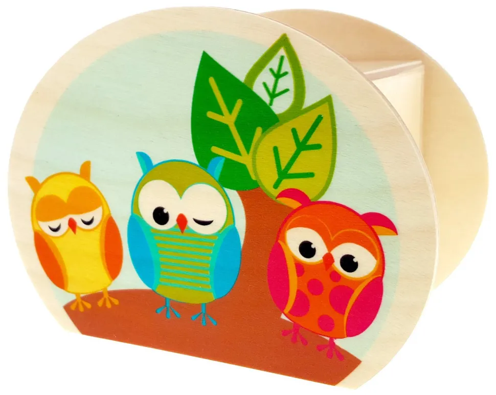 Hess Spaarpot Uilen Hout