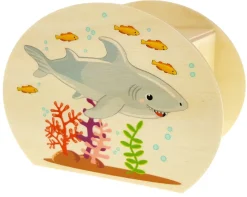 Hess Spaarpot Zeedieren Hout