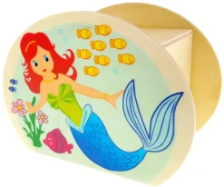 Hess Spaarpot Zeemeermin Hout