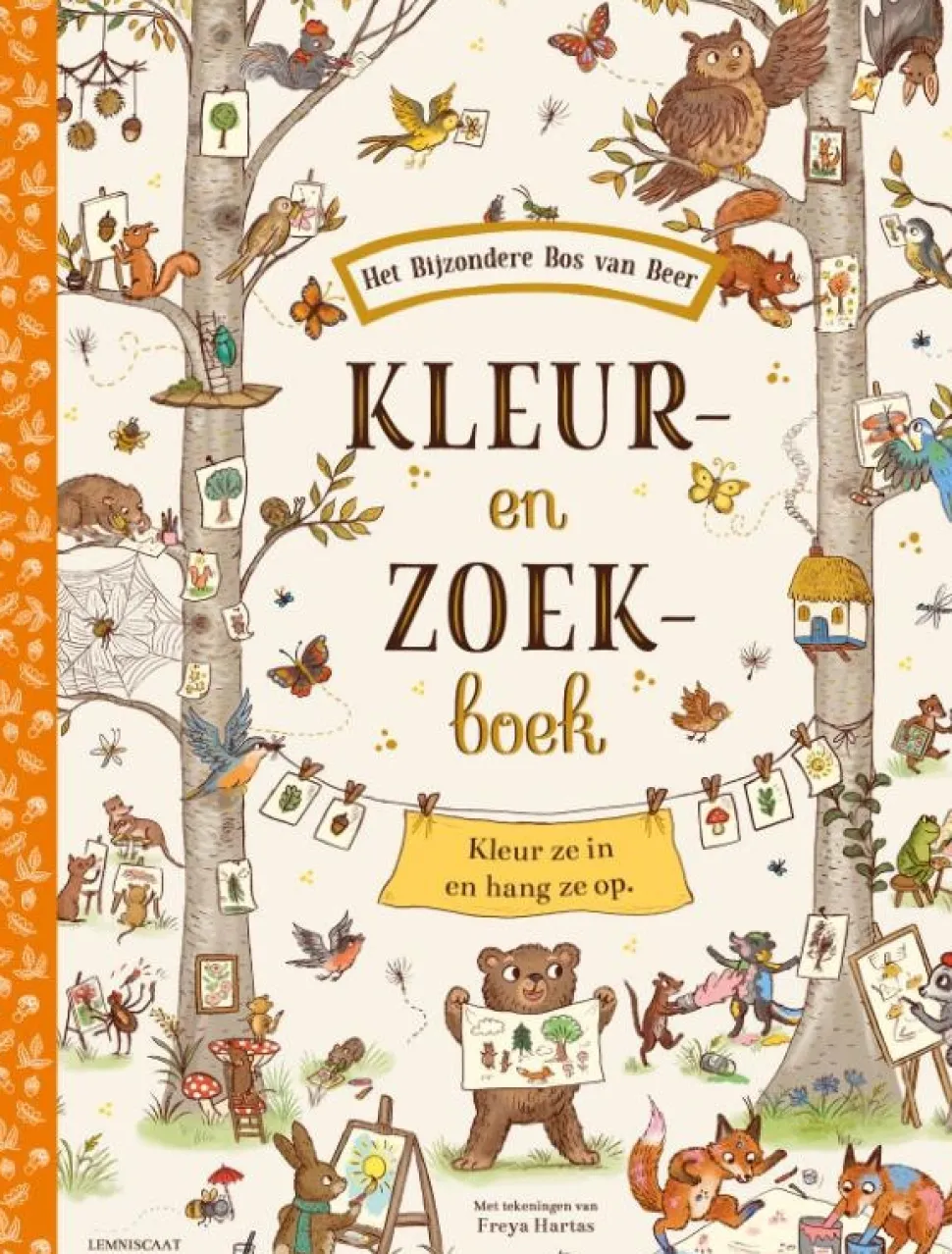Het Bijzondere Bos van Beer Kleur- en Zoekboek