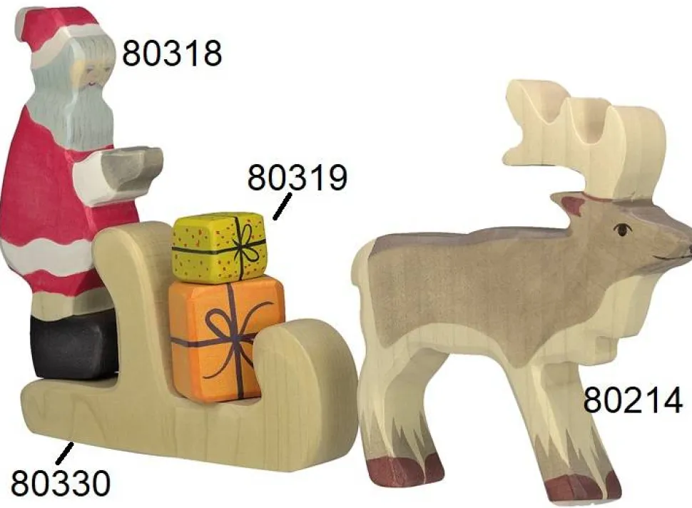 Holztiger Kerstman 80318