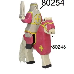 Holztiger Paard Toernooipaard Rood 80248