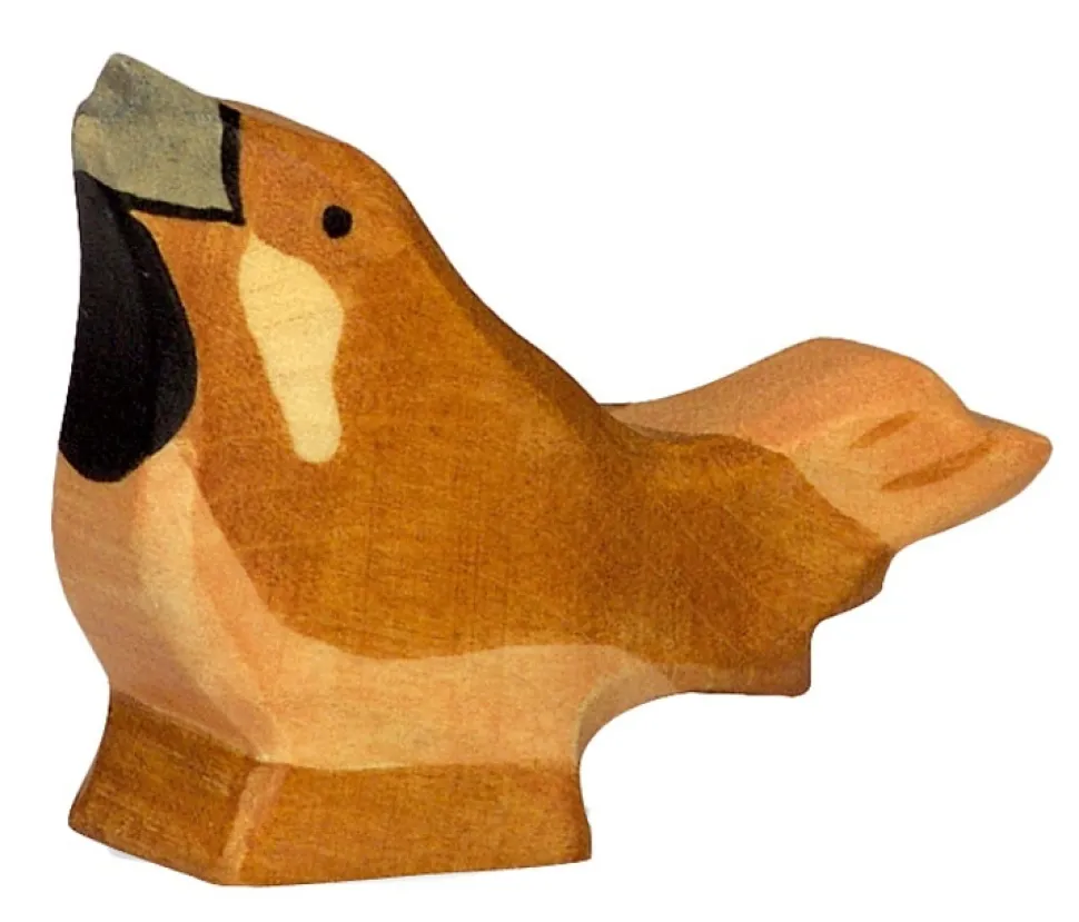 Holztiger Vogel Mus 80120