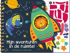 Image Books Sticker op Nummer Mijn Avonturen in de Ruimte