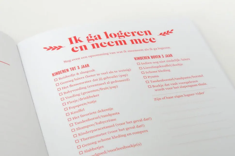 Invulboek Ik ga Logeren voor Kinderen